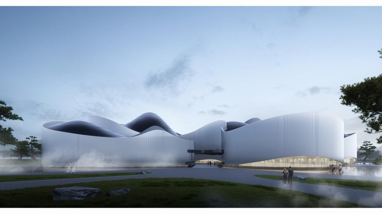 BIM建筑|徽文化艺术交流中心方案设计 / UJ 李思远新作 BIM建筑|徽文化艺术交流中心方案设计 / UJ 李思远新作