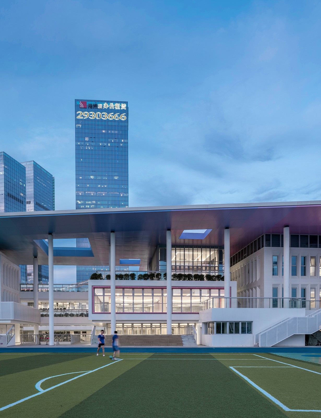 BIM建筑|深圳高级中学(集团)北校区新园 / CAPOL BIM建筑|深圳高级中学(集团)北校区新园 / CAPOL