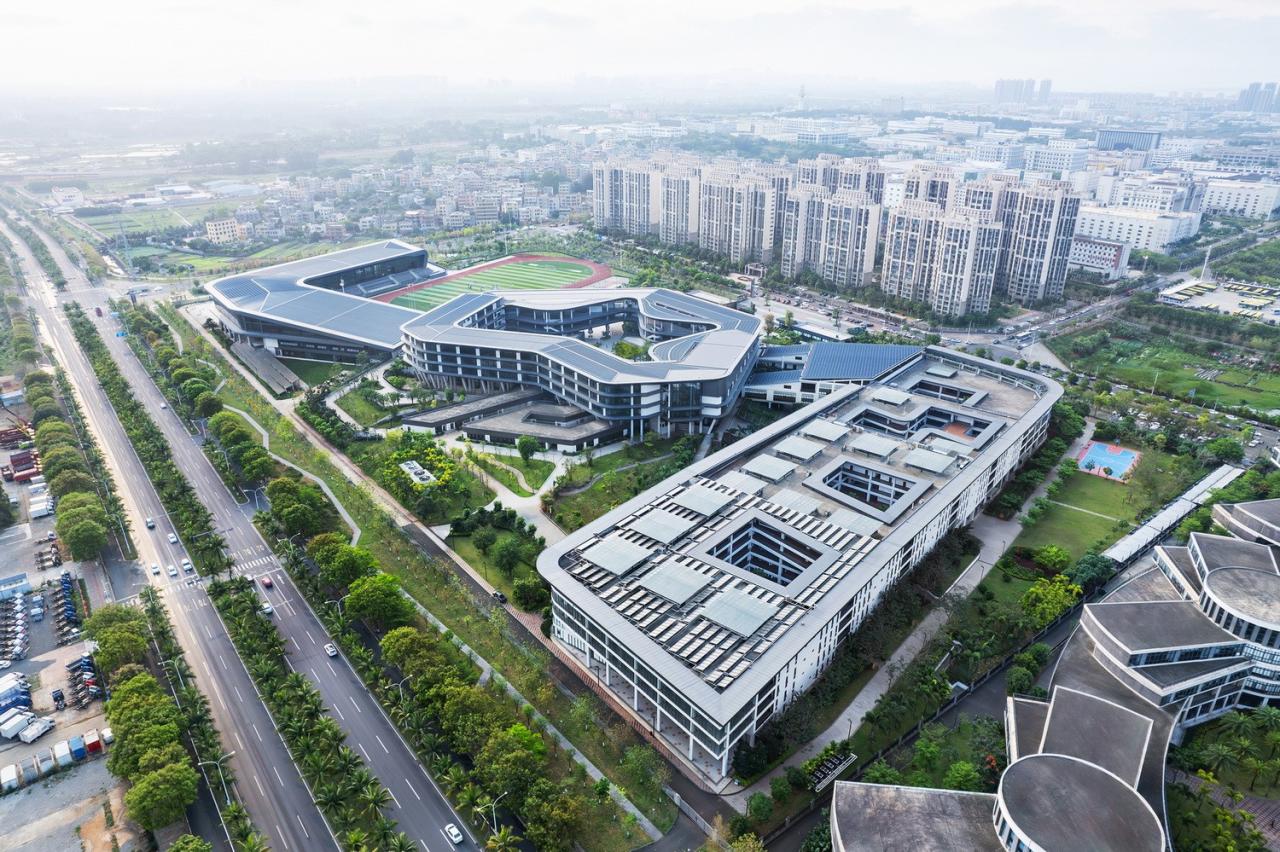 BIM建筑|北京大学附属中学海口学校 / Crossboundaries BIM建筑|北京大学附属中学海口学校 / Crossboundaries