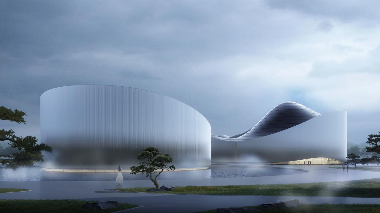 BIM建筑|徽文化艺术交流中心方案设计 / UJ 李思远新作 BIM建筑|徽文化艺术交流中心方案设计 / UJ 李思远新作