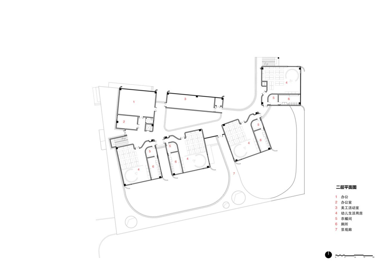 BIM建筑|阳西县沙扒镇书村幼儿园 / 华南理工大学建筑设计研究院 BIM建筑|阳西县沙扒镇书村幼儿园 / 华南理工大学建筑设计研究院