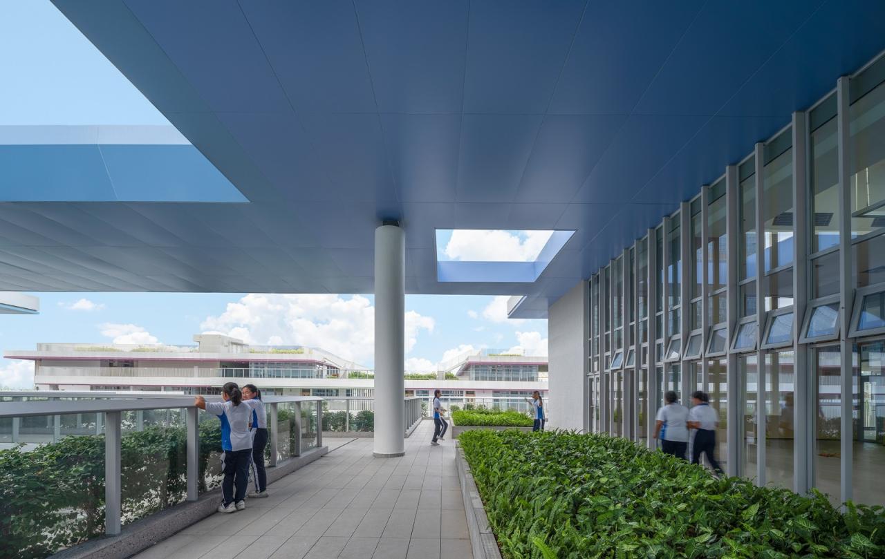BIM建筑|深圳高级中学(集团)北校区新园 / CAPOL BIM建筑|深圳高级中学(集团)北校区新园 / CAPOL