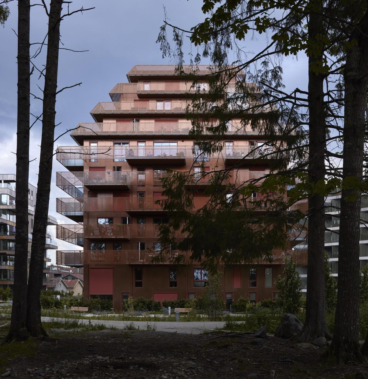 BIM建筑|挪威灯笼公寓 / Reiulf Ramstad Arkitekter BIM建筑|挪威灯笼公寓 / Reiulf Ramstad Arkitekter