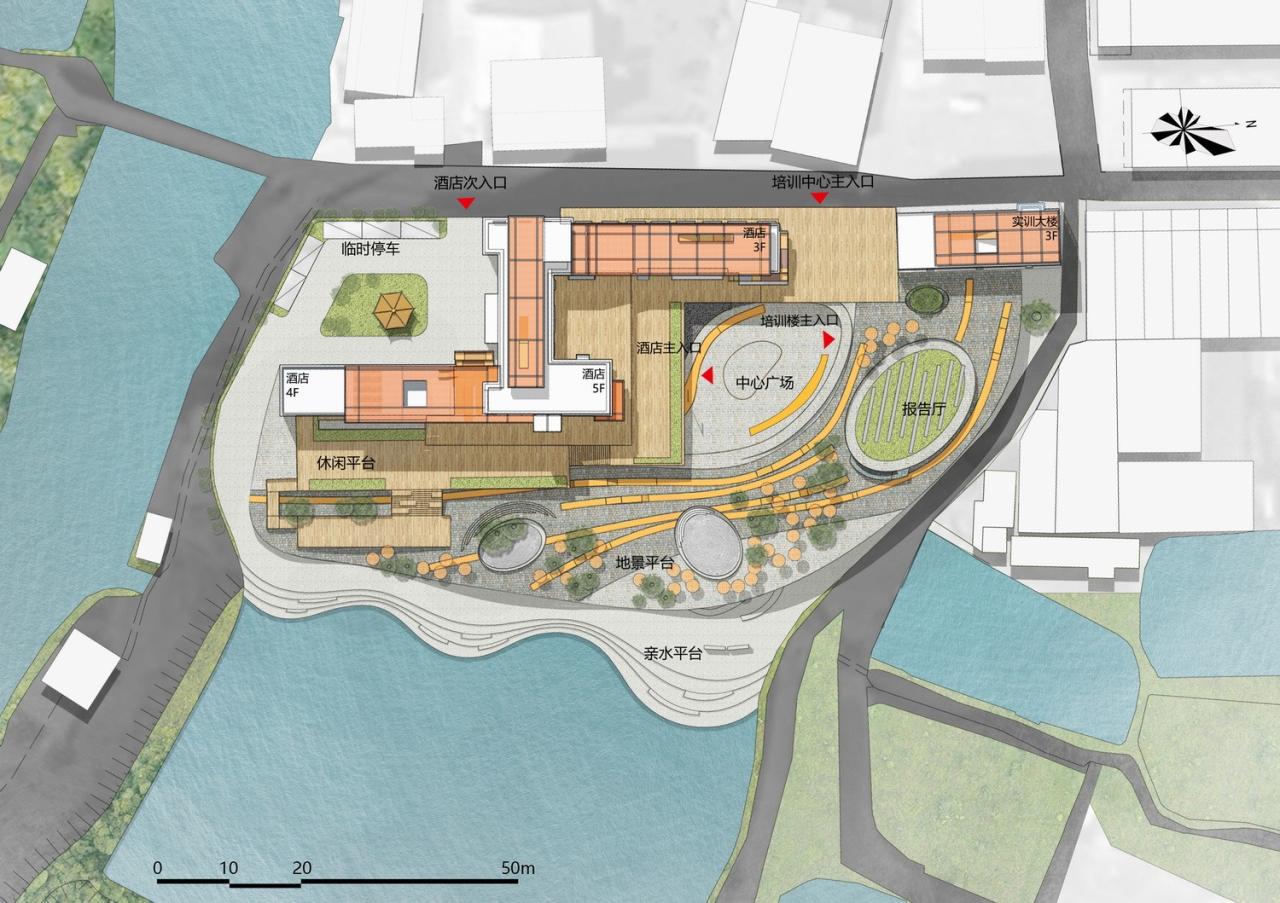 BIM建筑|改造、加建与扩建,江门市乡村振兴培训中心 / 华南理工大学建筑设计研究院 BIM建筑|改造、加建与扩建,江门市乡村振兴培训中心 / 华南理工大学建筑设计研究院