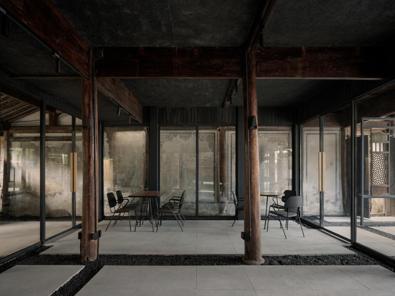 BIM建筑|山庾茶肆,修旧增新 / 奥室建筑 BIM建筑|山庾茶肆,修旧增新 / 奥室建筑