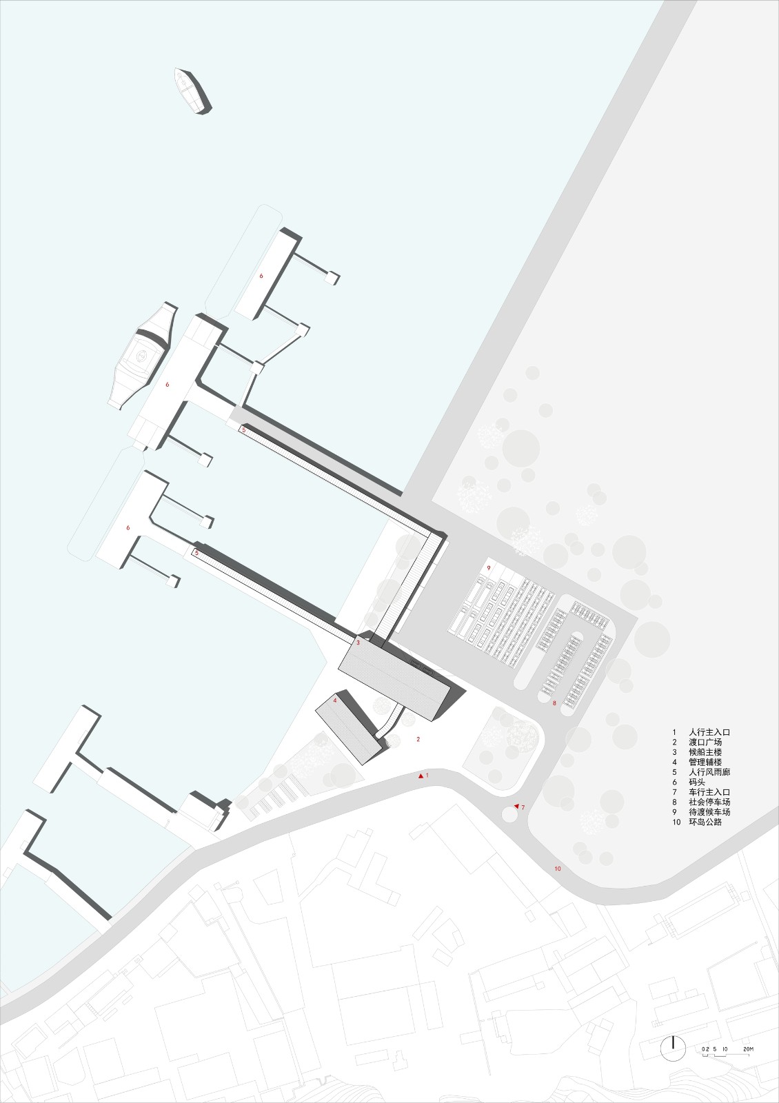 BIM建筑|虾峙客运站 / 致正建筑工作室 BIM建筑|虾峙客运站 / 致正建筑工作室