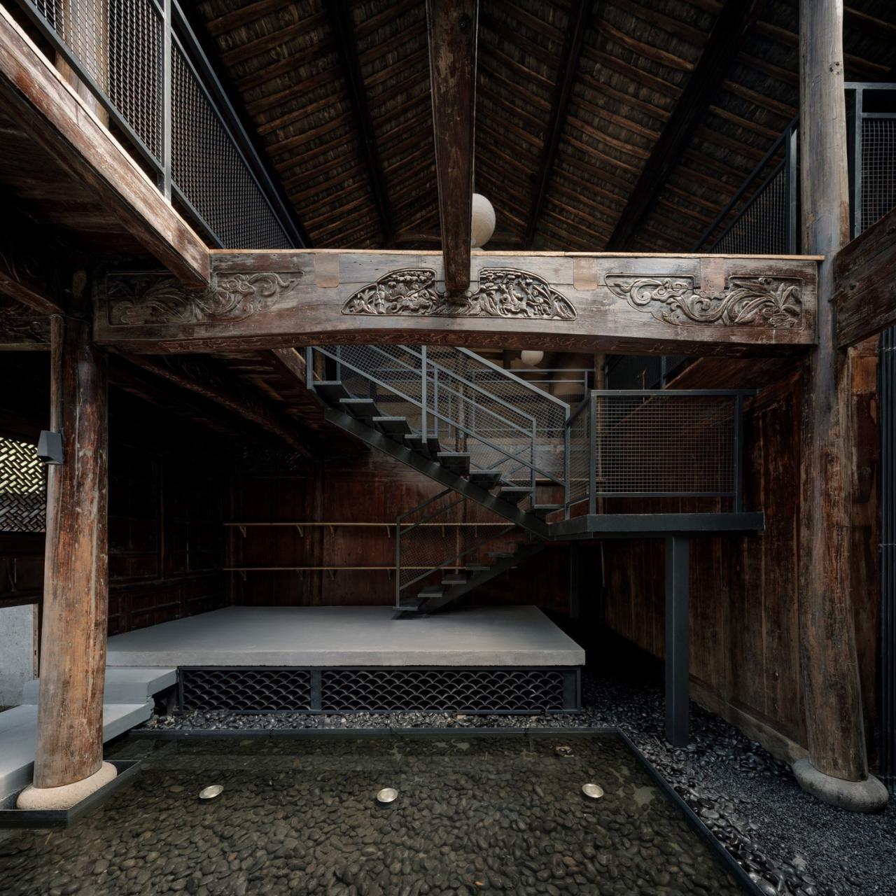 BIM建筑|山庾茶肆,修旧增新 / 奥室建筑 BIM建筑|山庾茶肆,修旧增新 / 奥室建筑