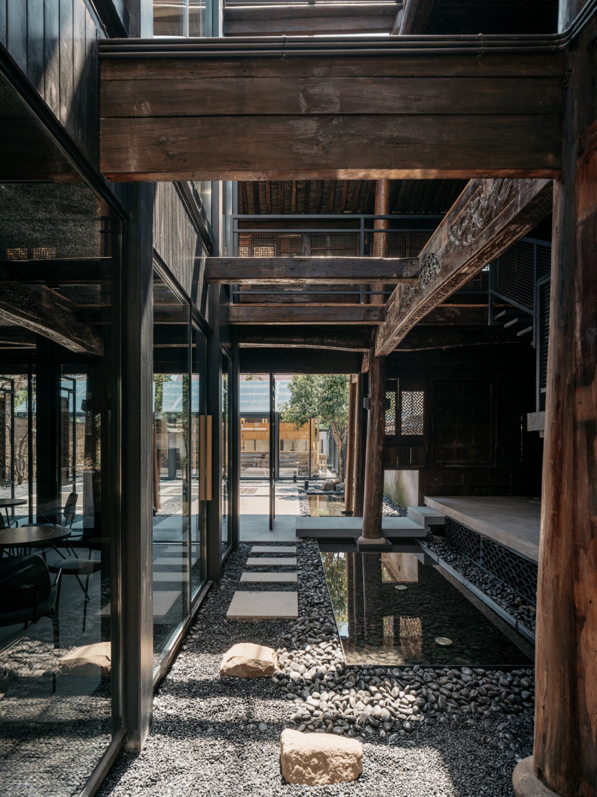 BIM建筑|山庾茶肆,修旧增新 / 奥室建筑 BIM建筑|山庾茶肆,修旧增新 / 奥室建筑