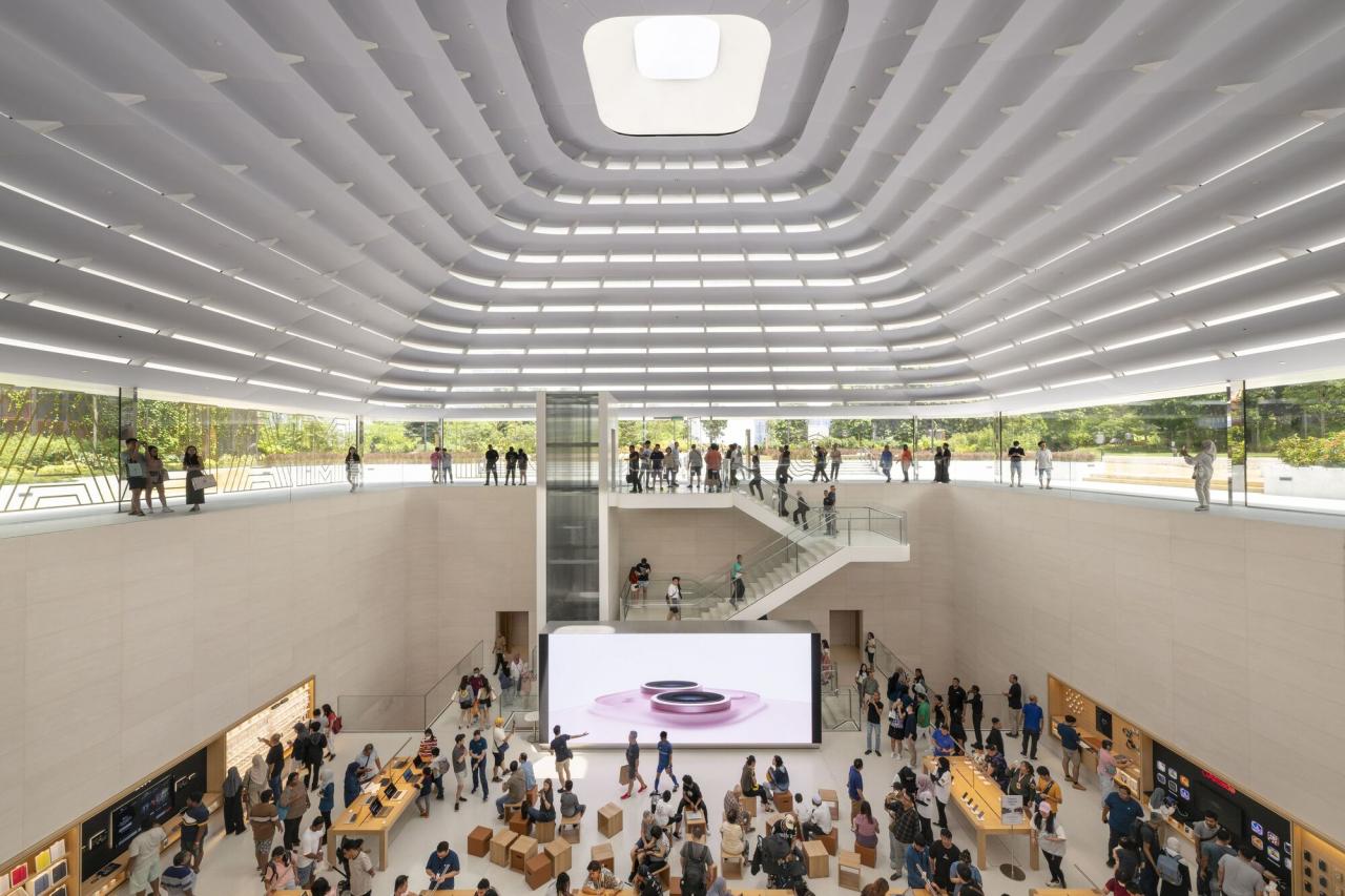 BIM建筑|苹果吉隆坡 TRX 店 / Foster + Partners BIM建筑|苹果吉隆坡 TRX 店 / Foster + Partners