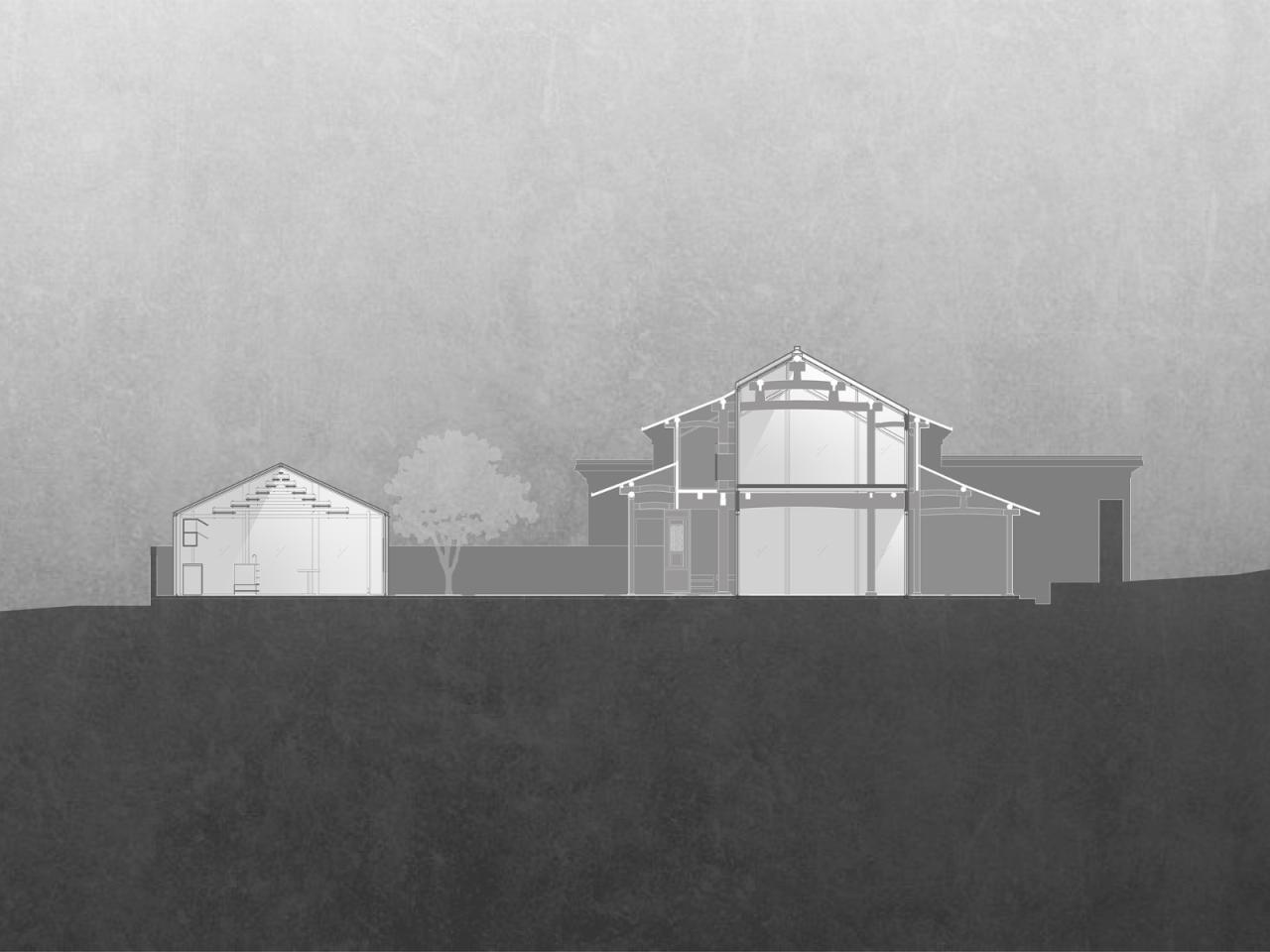 BIM建筑|山庾茶肆,修旧增新 / 奥室建筑 BIM建筑|山庾茶肆,修旧增新 / 奥室建筑