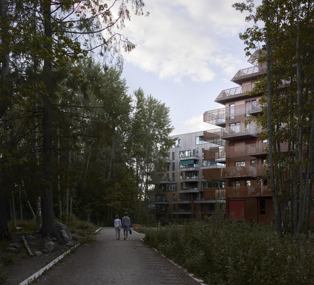 BIM建筑|挪威灯笼公寓 / Reiulf Ramstad Arkitekter BIM建筑|挪威灯笼公寓 / Reiulf Ramstad Arkitekter