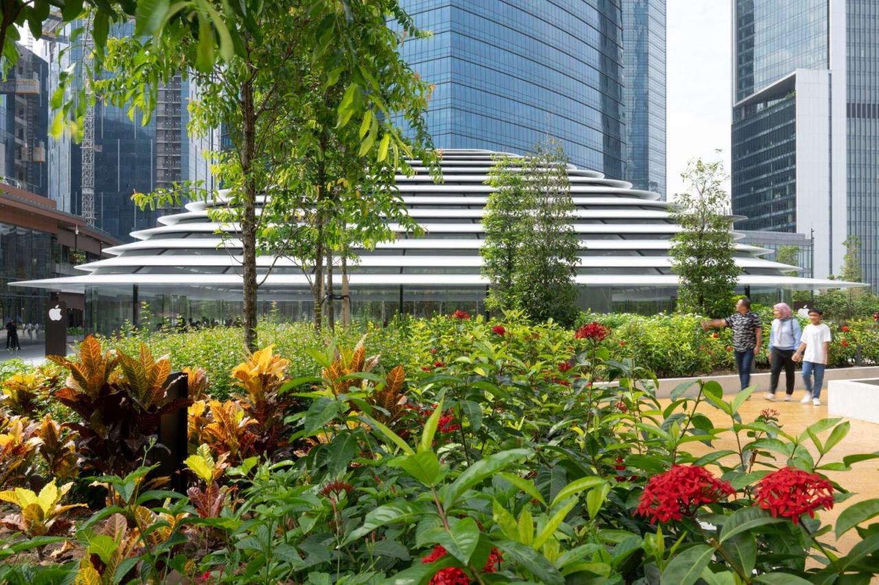 BIM建筑|苹果吉隆坡 TRX 店 / Foster + Partners BIM建筑|苹果吉隆坡 TRX 店 / Foster + Partners