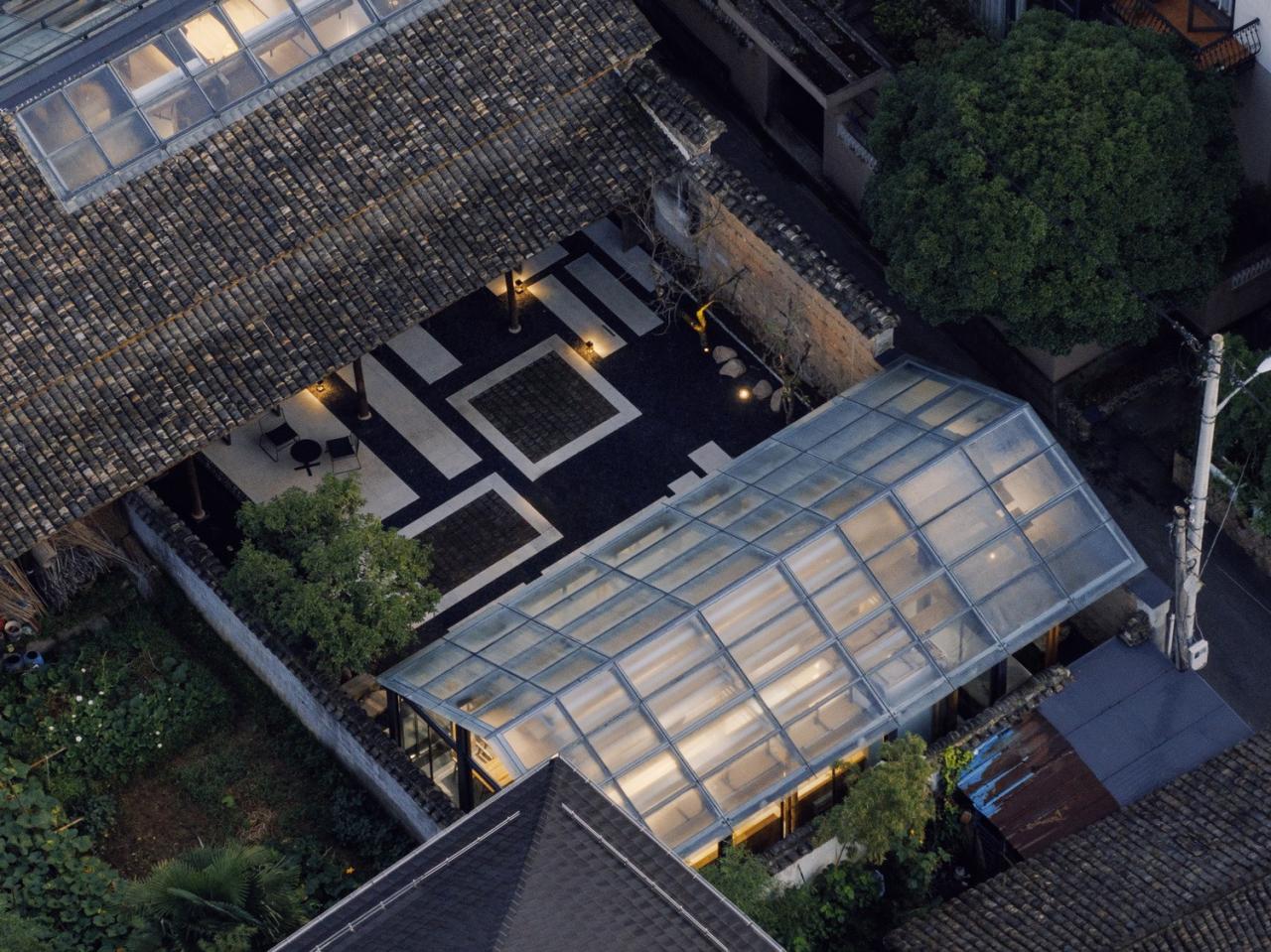 BIM建筑|山庾茶肆,修旧增新 / 奥室建筑 BIM建筑|山庾茶肆,修旧增新 / 奥室建筑