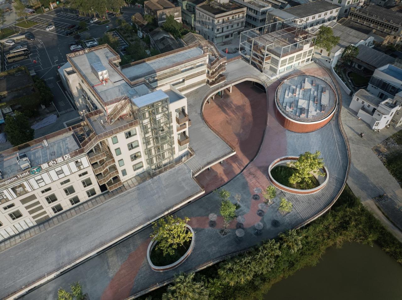 BIM建筑|改造、加建与扩建,江门市乡村振兴培训中心 / 华南理工大学建筑设计研究院 BIM建筑|改造、加建与扩建,江门市乡村振兴培训中心 / 华南理工大学建筑设计研究院