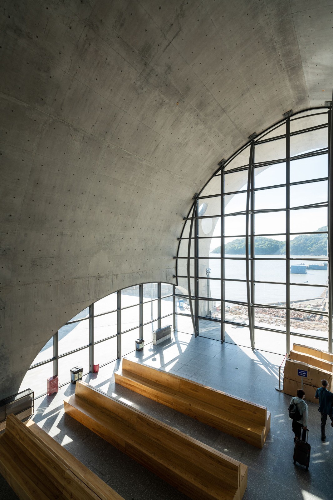 BIM建筑|虾峙客运站 / 致正建筑工作室 BIM建筑|虾峙客运站 / 致正建筑工作室