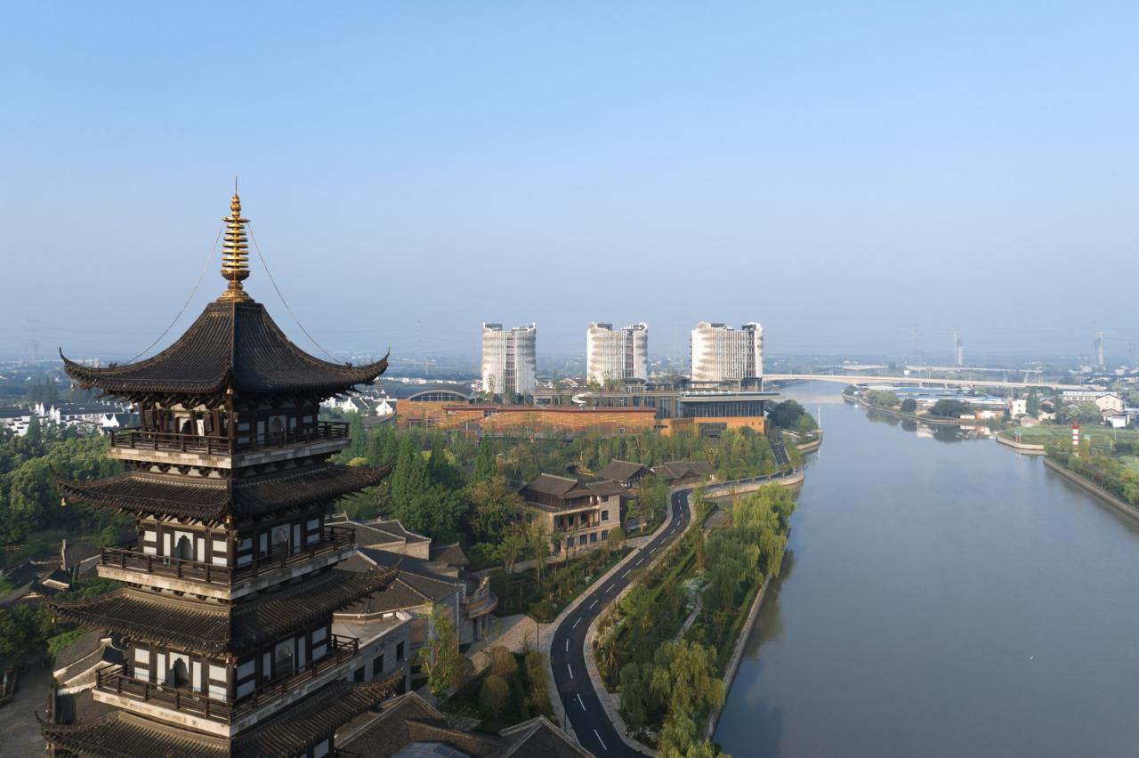 BIM建筑|乌镇堤上酒店外立面设计 / 上海直线建筑设计事务所 BIM建筑|乌镇堤上酒店外立面设计 / 上海直线建筑设计事务所