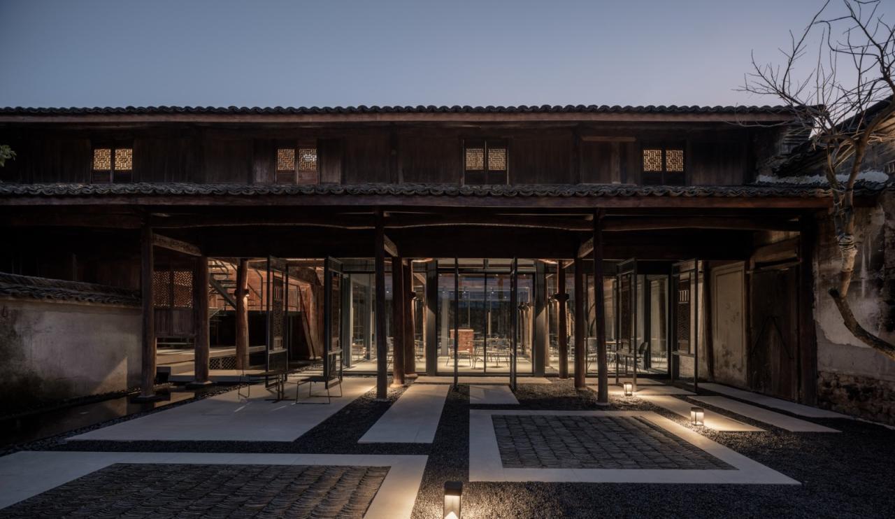BIM建筑|山庾茶肆,修旧增新 / 奥室建筑 BIM建筑|山庾茶肆,修旧增新 / 奥室建筑