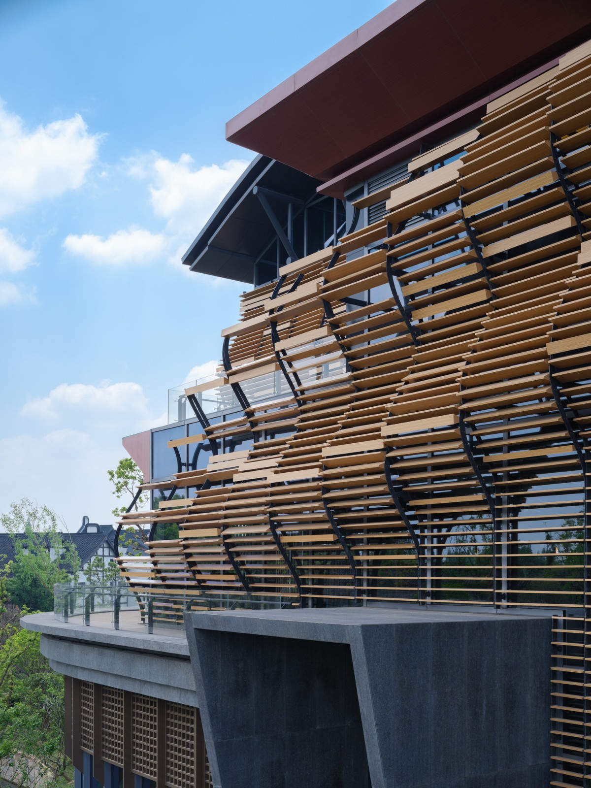 BIM建筑|乌镇堤上酒店外立面设计 / 上海直线建筑设计事务所 BIM建筑|乌镇堤上酒店外立面设计 / 上海直线建筑设计事务所