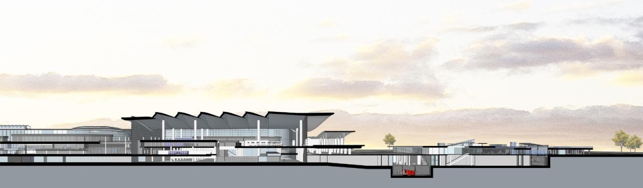 BIM建筑|烟台蓬莱国际机场二期 / 中国建筑西南设计研究院有限公司 BIM建筑|烟台蓬莱国际机场二期 / 中国建筑西南设计研究院有限公司