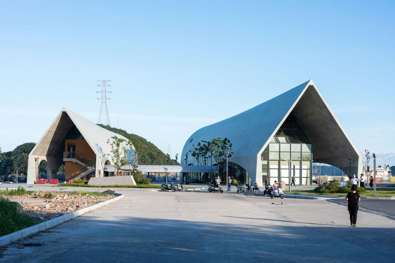 BIM建筑|虾峙客运站 / 致正建筑工作室 BIM建筑|虾峙客运站 / 致正建筑工作室