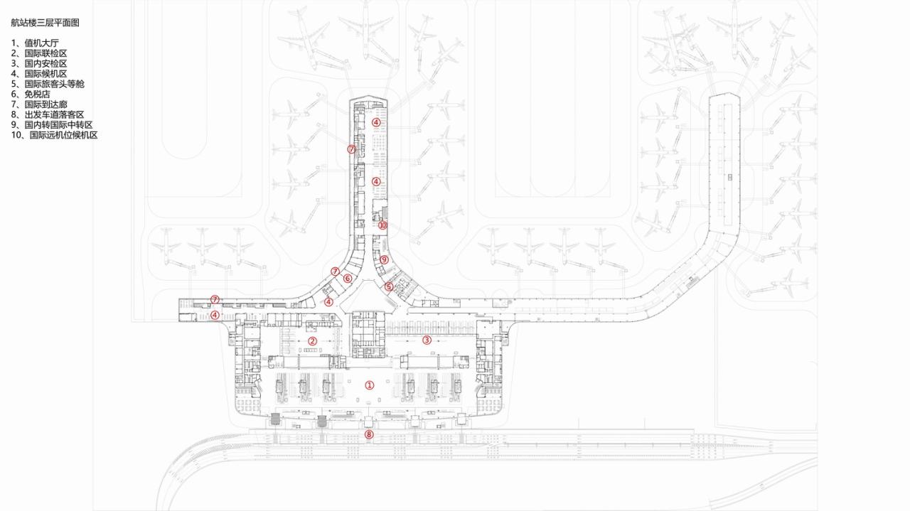 BIM建筑|烟台蓬莱国际机场二期 / 中国建筑西南设计研究院有限公司 BIM建筑|烟台蓬莱国际机场二期 / 中国建筑西南设计研究院有限公司