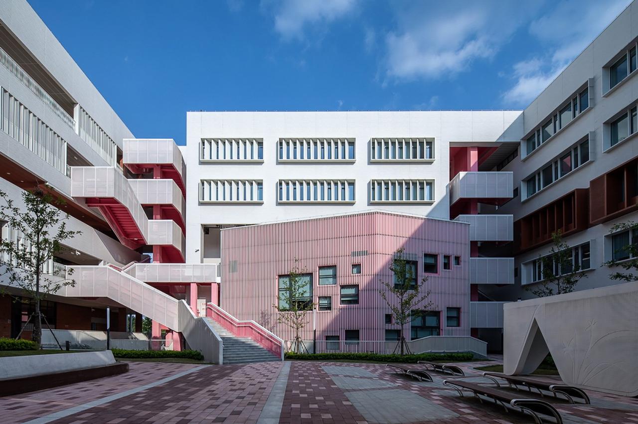 BIM建筑|乐活学园:上海青浦兰生学校 / 上海华都建筑规划设计有限公司 BIM建筑|乐活学园:上海青浦兰生学校 / 上海华都建筑规划设计有限公司