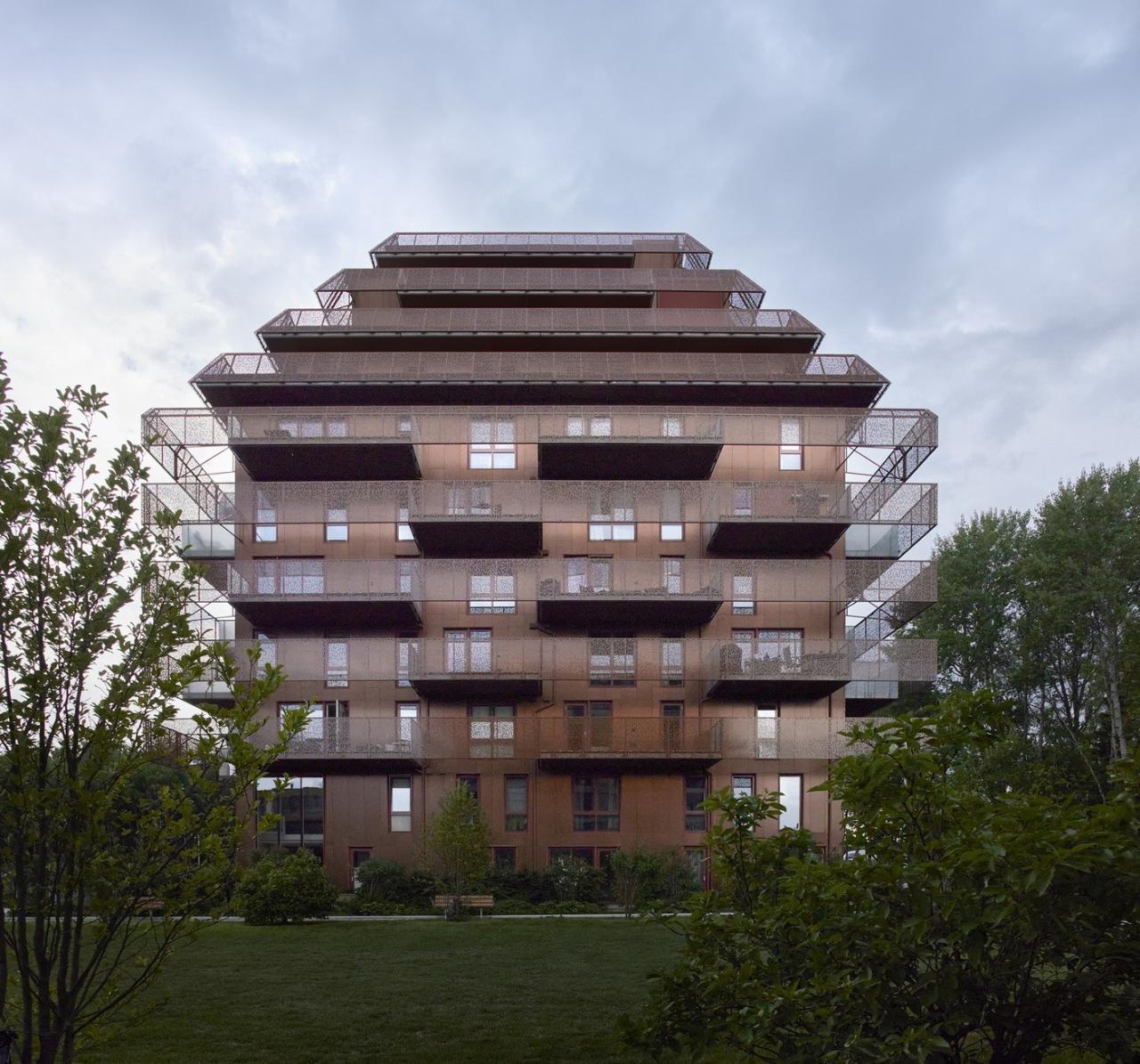 BIM建筑|挪威灯笼公寓 / Reiulf Ramstad Arkitekter BIM建筑|挪威灯笼公寓 / Reiulf Ramstad Arkitekter