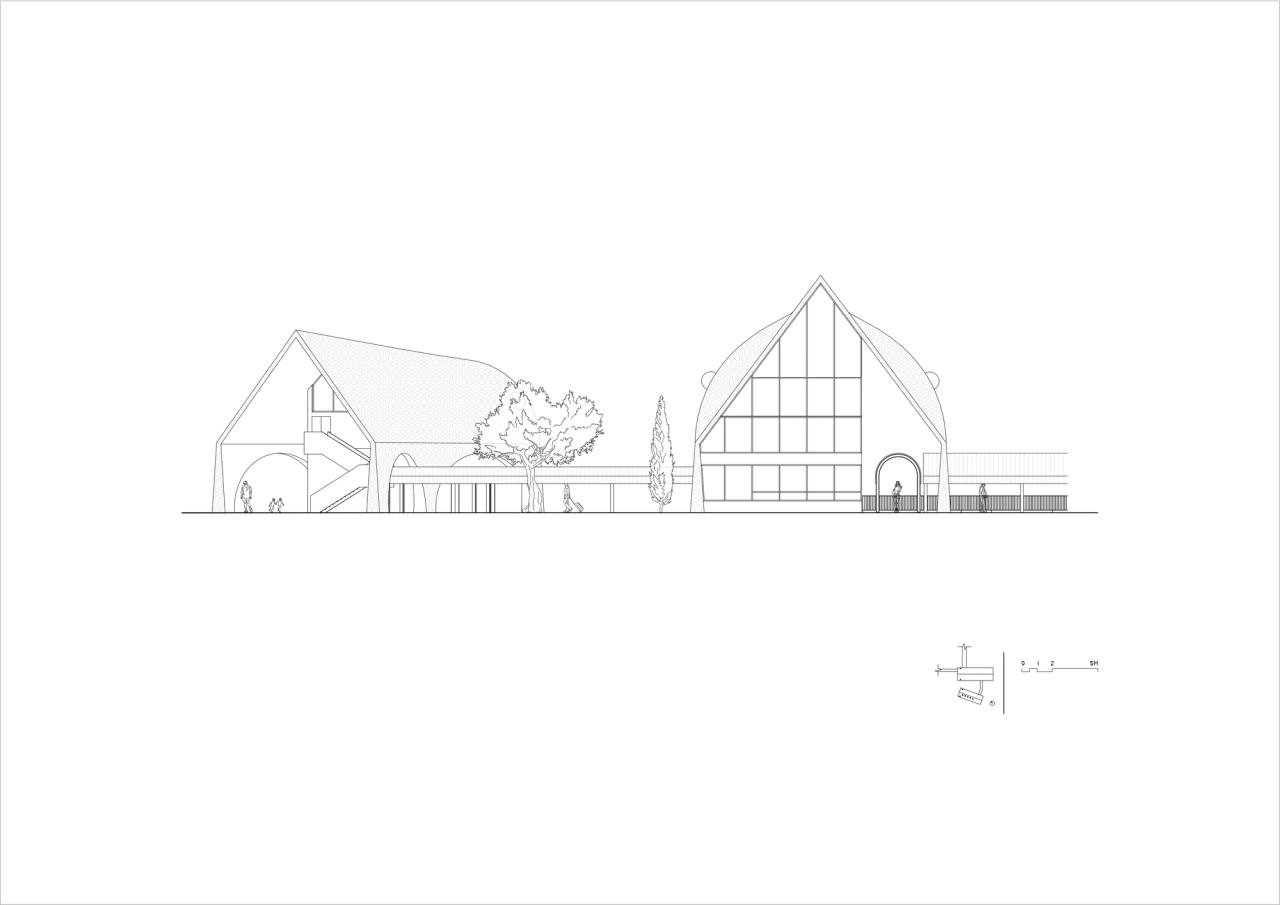 BIM建筑|虾峙客运站 / 致正建筑工作室 BIM建筑|虾峙客运站 / 致正建筑工作室
