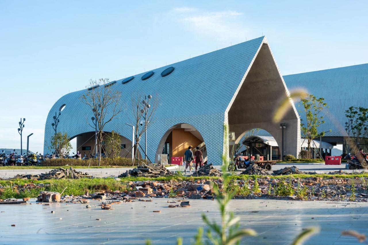 BIM建筑|虾峙客运站 / 致正建筑工作室 BIM建筑|虾峙客运站 / 致正建筑工作室