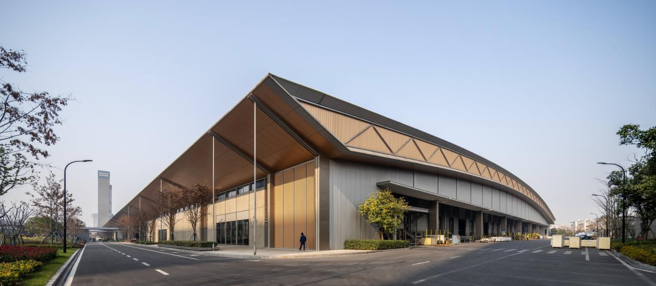 BIM建筑|西奥电梯产业园:先进智造与永续生活兼容的“未来工厂”/goa大象设计 BIM建筑|西奥电梯产业园:先进智造与永续生活兼容的“未来工厂”/goa大象设计