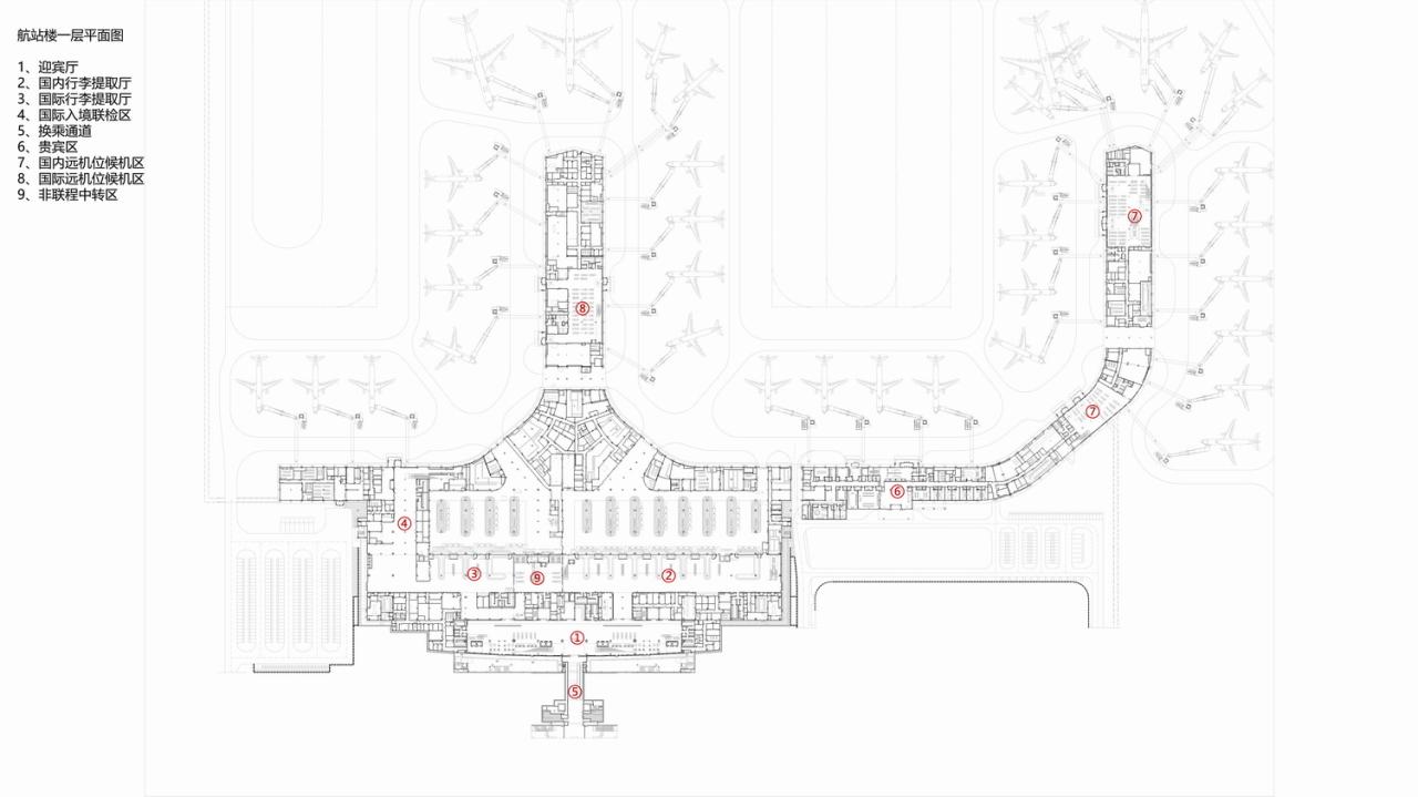 BIM建筑|烟台蓬莱国际机场二期 / 中国建筑西南设计研究院有限公司 BIM建筑|烟台蓬莱国际机场二期 / 中国建筑西南设计研究院有限公司