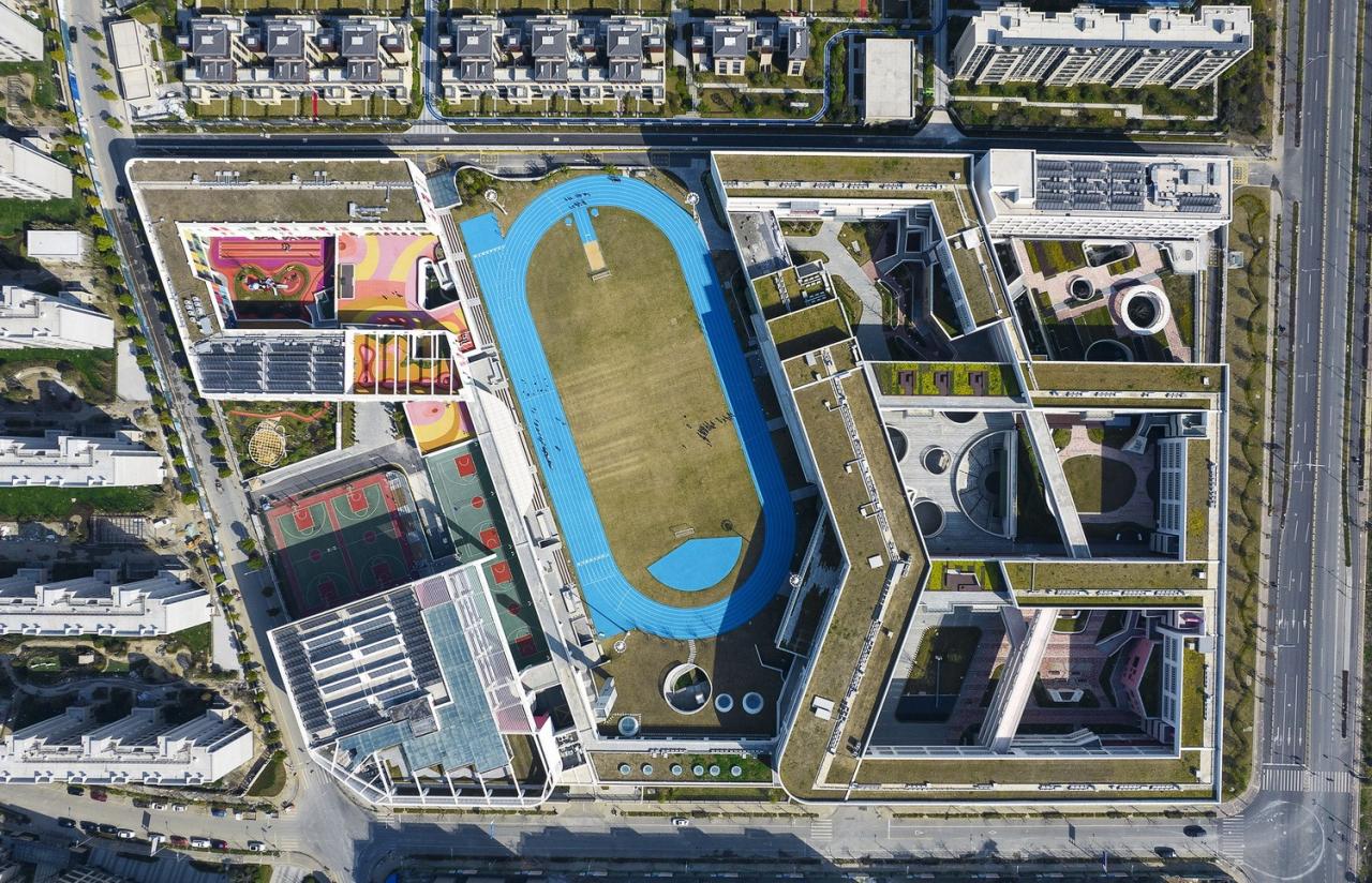 BIM建筑|乐活学园:上海青浦兰生学校 / 上海华都建筑规划设计有限公司 BIM建筑|乐活学园:上海青浦兰生学校 / 上海华都建筑规划设计有限公司