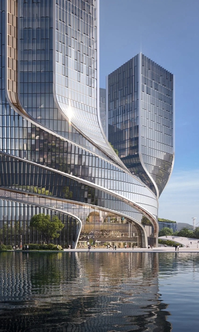 BIM建筑|奥雷·舍人在深圳设计腾讯全球总部 BIM建筑|奥雷·舍人在深圳设计腾讯全球总部