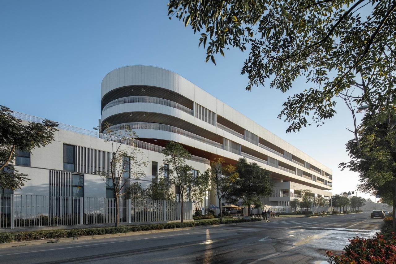 BIM建筑|乐活学园:上海青浦兰生学校 / 上海华都建筑规划设计有限公司 BIM建筑|乐活学园:上海青浦兰生学校 / 上海华都建筑规划设计有限公司