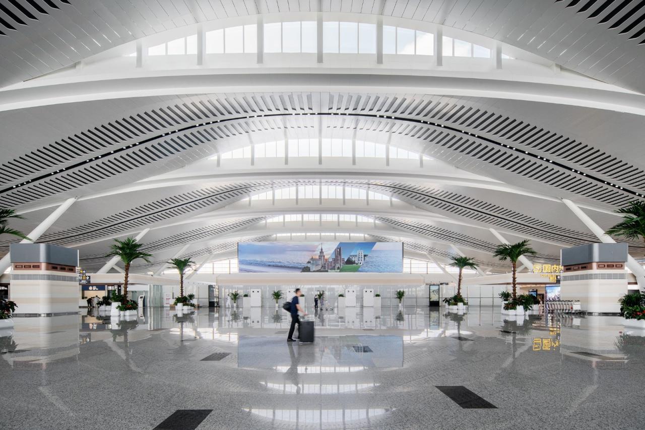 BIM建筑|烟台蓬莱国际机场二期 / 中国建筑西南设计研究院有限公司 BIM建筑|烟台蓬莱国际机场二期 / 中国建筑西南设计研究院有限公司