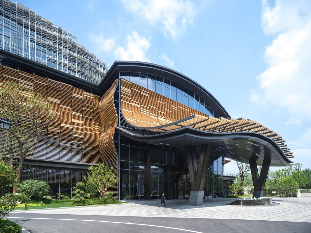BIM建筑|乌镇堤上酒店外立面设计 / 上海直线建筑设计事务所 BIM建筑|乌镇堤上酒店外立面设计 / 上海直线建筑设计事务所