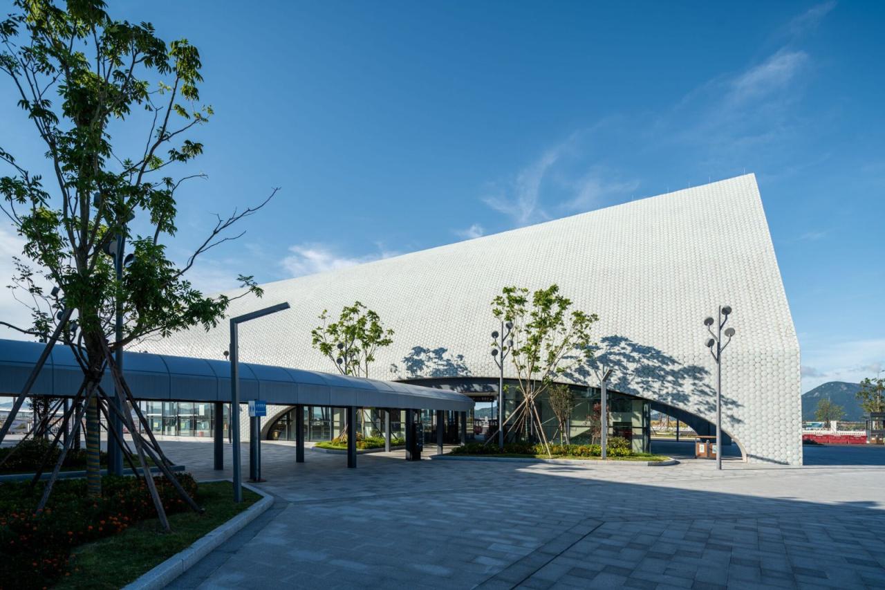 BIM建筑|虾峙客运站 / 致正建筑工作室 BIM建筑|虾峙客运站 / 致正建筑工作室