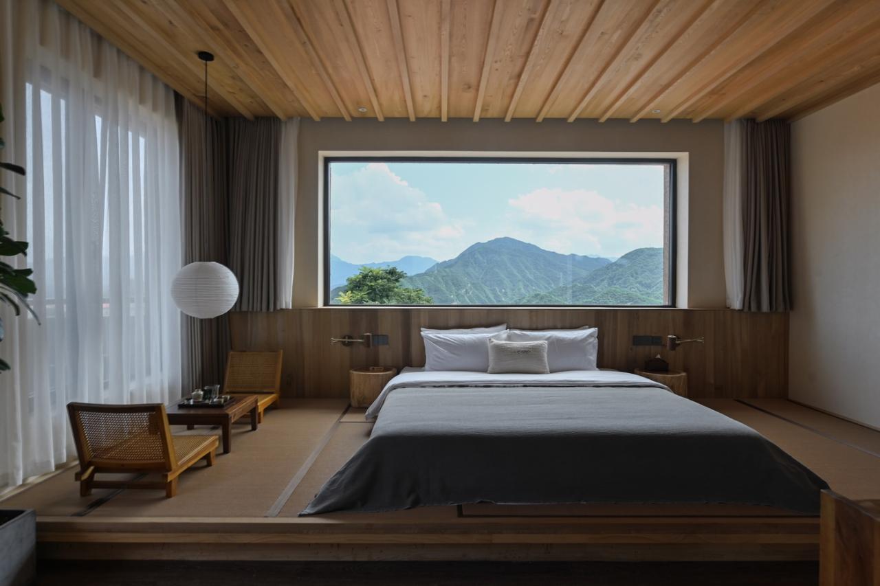 BIM建筑|伴山而居:后院•溜石港民宿 / GW空间设计 BIM建筑|伴山而居:后院•溜石港民宿 / GW空间设计