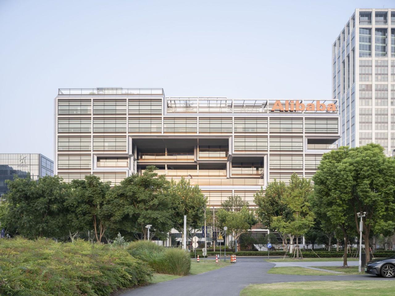 BIM建筑|阿里巴巴上海园区 / Foster + Partners BIM建筑|阿里巴巴上海园区 / Foster + Partners