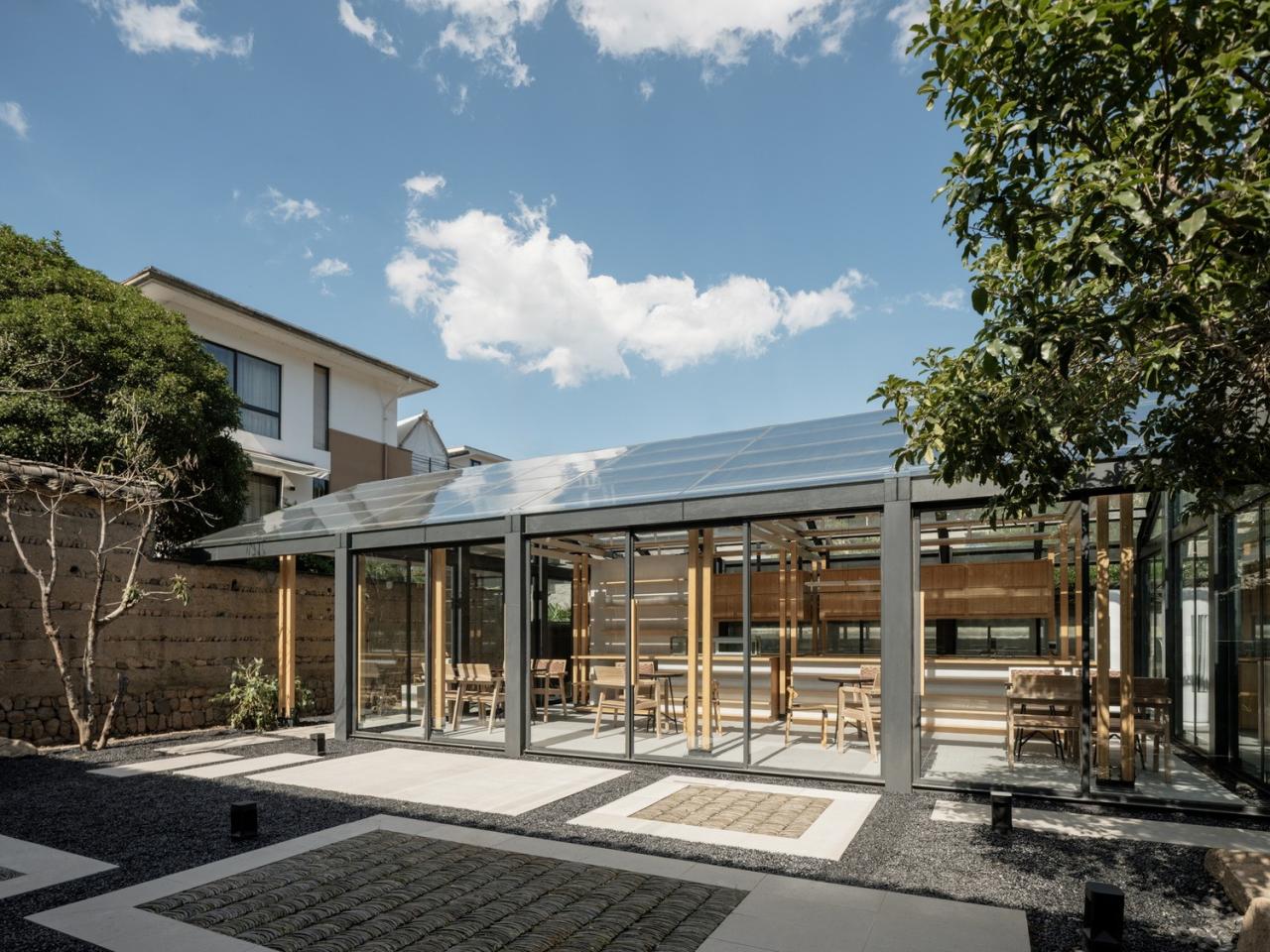 BIM建筑|山庾茶肆,修旧增新 / 奥室建筑 BIM建筑|山庾茶肆,修旧增新 / 奥室建筑