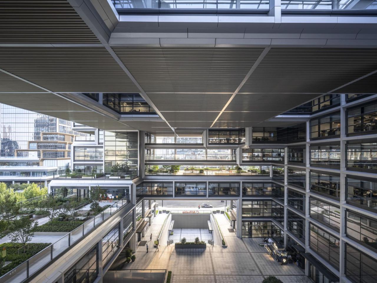BIM建筑|阿里巴巴上海园区 / Foster + Partners BIM建筑|阿里巴巴上海园区 / Foster + Partners