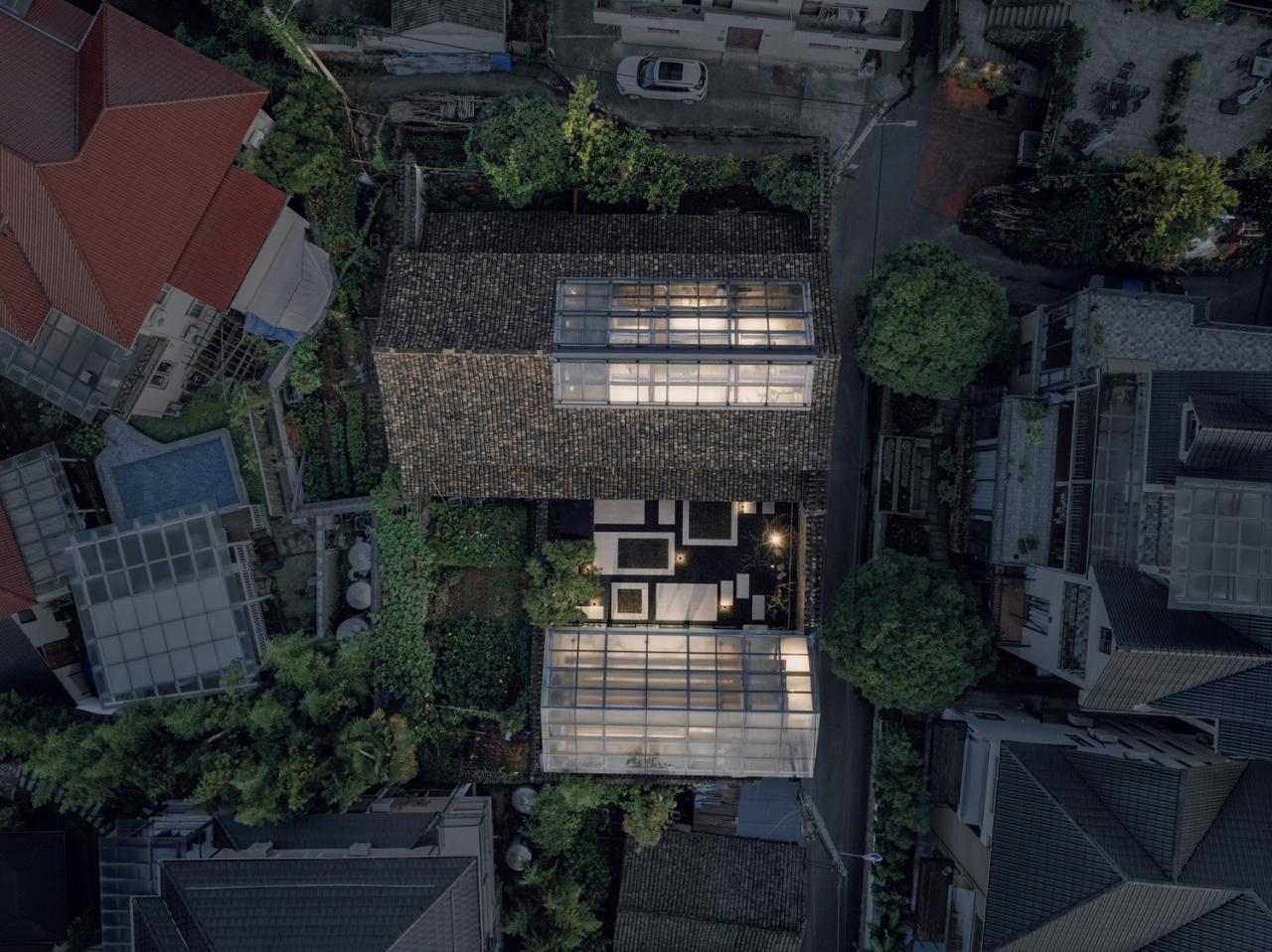 BIM建筑|山庾茶肆,修旧增新 / 奥室建筑 BIM建筑|山庾茶肆,修旧增新 / 奥室建筑