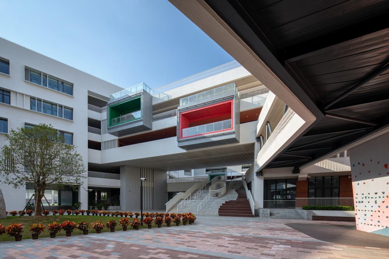 BIM建筑|乐活学园:上海青浦兰生学校 / 上海华都建筑规划设计有限公司 BIM建筑|乐活学园:上海青浦兰生学校 / 上海华都建筑规划设计有限公司
