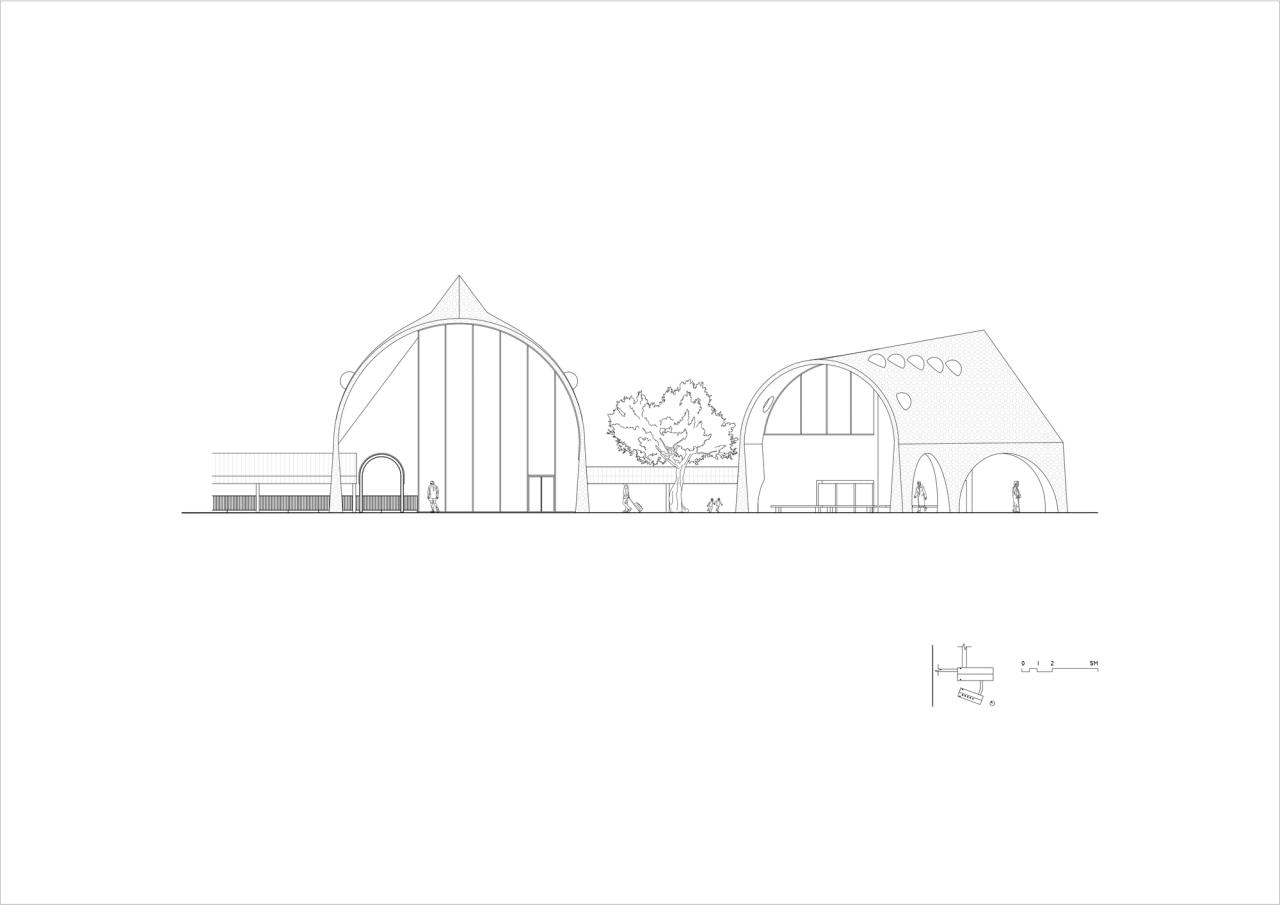 BIM建筑|虾峙客运站 / 致正建筑工作室 BIM建筑|虾峙客运站 / 致正建筑工作室