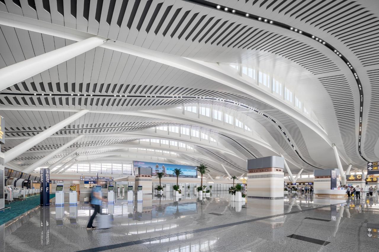BIM建筑|烟台蓬莱国际机场二期 / 中国建筑西南设计研究院有限公司 BIM建筑|烟台蓬莱国际机场二期 / 中国建筑西南设计研究院有限公司