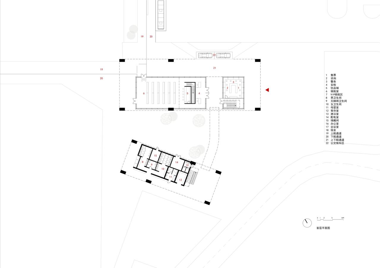 BIM建筑|虾峙客运站 / 致正建筑工作室 BIM建筑|虾峙客运站 / 致正建筑工作室