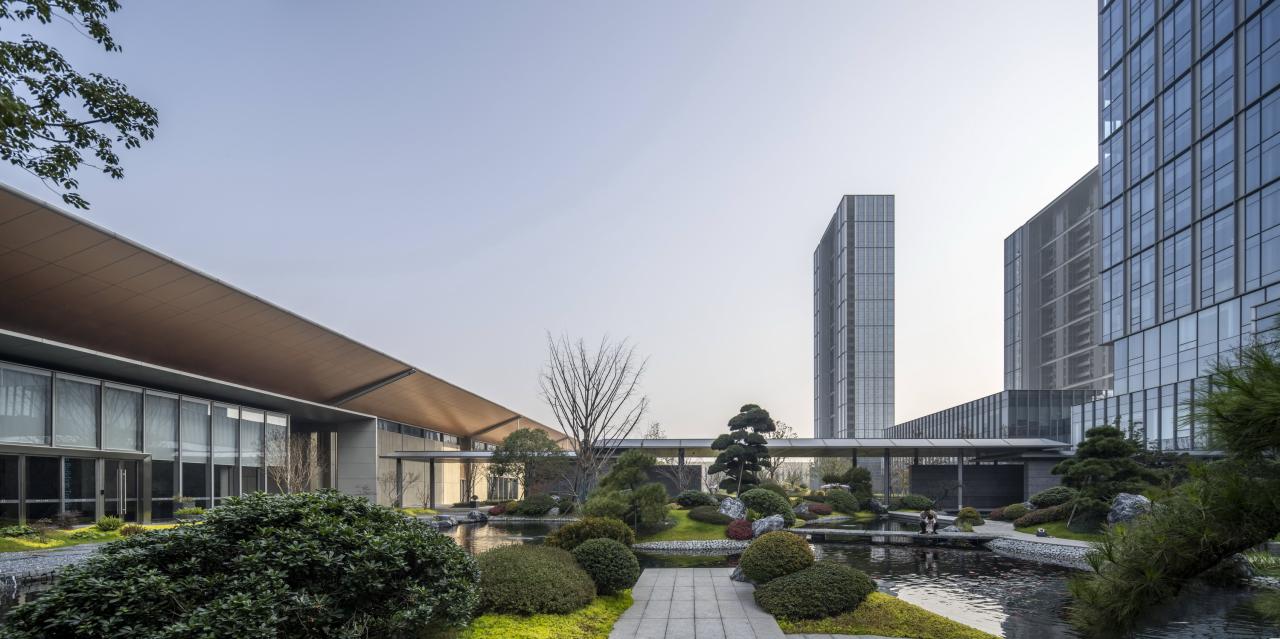 BIM建筑|西奥电梯产业园:先进智造与永续生活兼容的“未来工厂”/goa大象设计 BIM建筑|西奥电梯产业园:先进智造与永续生活兼容的“未来工厂”/goa大象设计