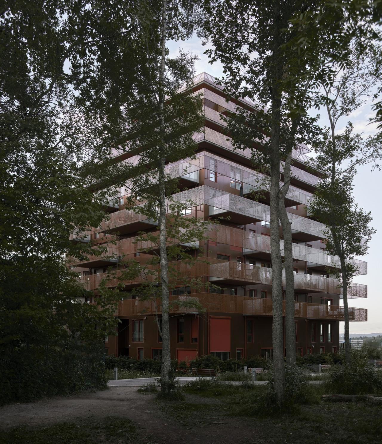 BIM建筑|挪威灯笼公寓 / Reiulf Ramstad Arkitekter BIM建筑|挪威灯笼公寓 / Reiulf Ramstad Arkitekter