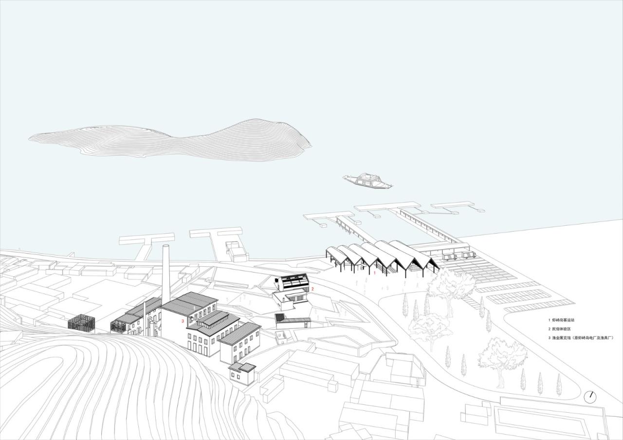 BIM建筑|虾峙客运站 / 致正建筑工作室 BIM建筑|虾峙客运站 / 致正建筑工作室