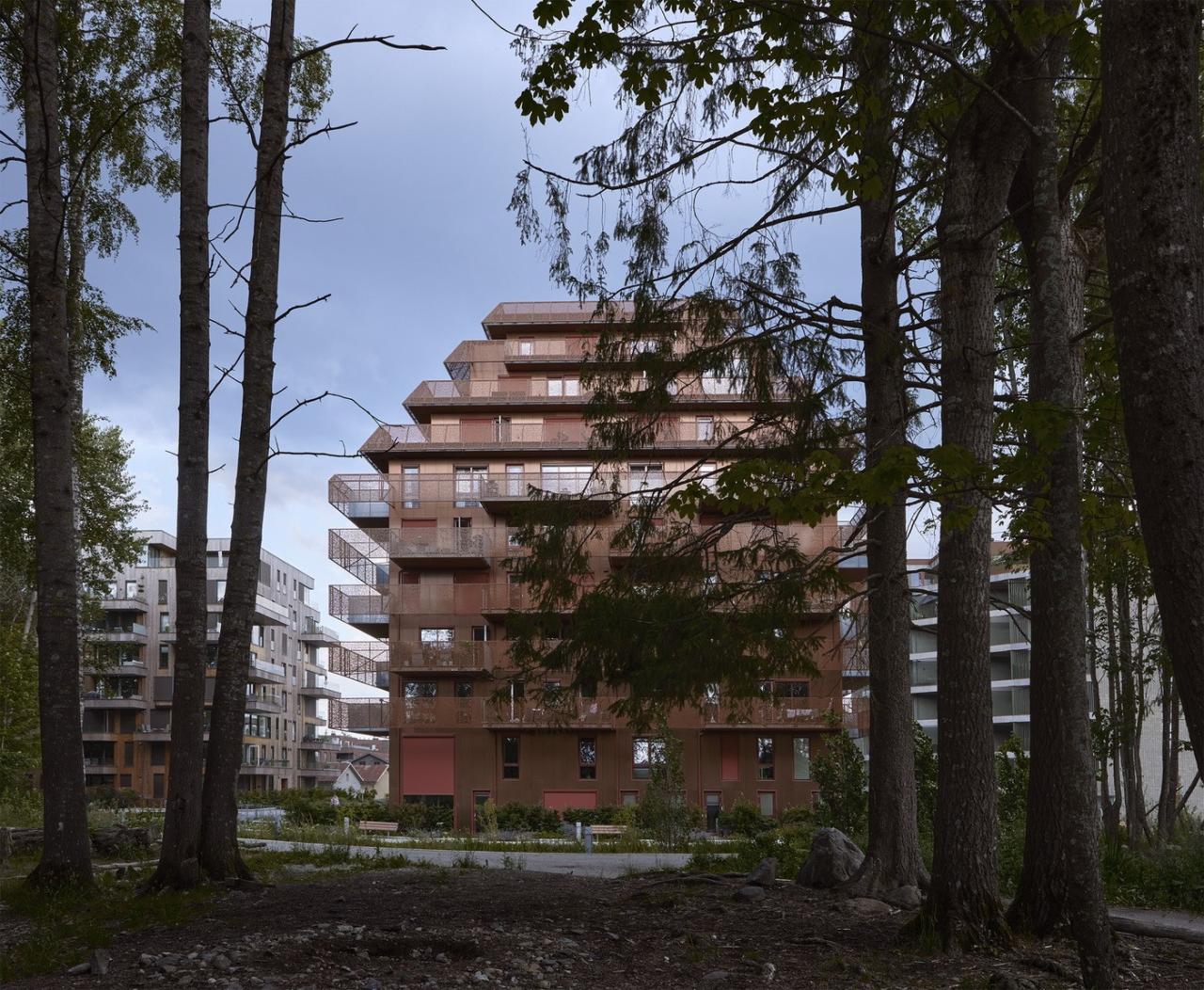 BIM建筑|挪威灯笼公寓 / Reiulf Ramstad Arkitekter BIM建筑|挪威灯笼公寓 / Reiulf Ramstad Arkitekter